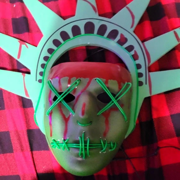 The lady of liberty purge mask - Picture 1 of 2
